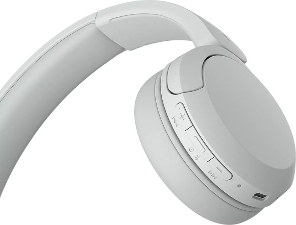 Наушники накладные Sony WH-CH520 белый беспроводные bluetooth оголовье (WH-CH520/W) Наушники накладные Sony WH-CH520 белый беспроводные bluetooth оголовье (WH-CH520/W)