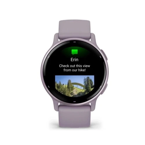 Смарт-часы Garmin Vivoactive 5 30.4мм 1.2" AMOLED корп.сиреневый рем.сиреневый разм.брасл.:125-190мм (010-02862-13)