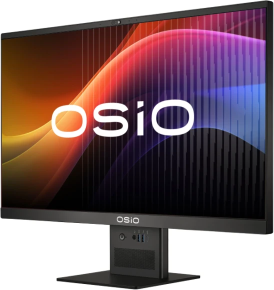 Моноблок Osio BaseLine B240i-004b 23.8" Full HD i3 1115G4 (3) 8Gb SSD512Gb UHDG Windows 11 Pro 64 GbitEth WiFi BT 84W Cam черный 1920x1080 (RUS)