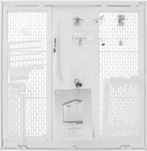 Корпус Thermaltake CTE E550 TG Snow белый без БП ATX 8x120mm 6x140mm 2xUSB3.0 audio bott PSU