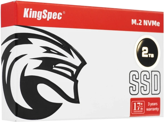 Накопитель SSD Kingspec PCIe 4.0 x4 2TB XG7000-2TB XG7000 M.2 2280