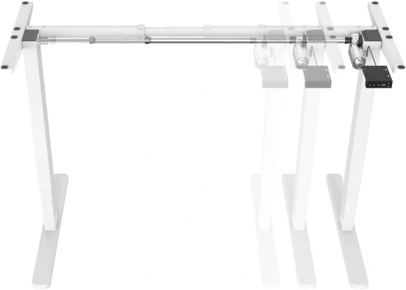 Подстолье Cactus CS-EDF-WT электропривод каркас белый 140x72x60см Подстолье Cactus CS-EDF-WT электропривод каркас белый 140x72x60см