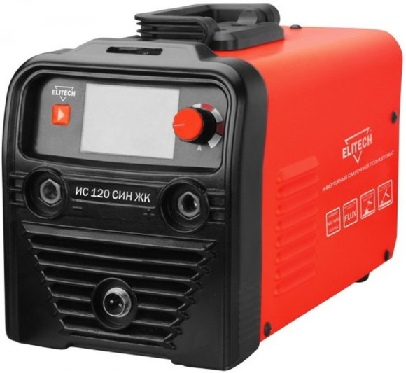 Сварочный полуавтомат Elitech ИС 120 СИН ЖК инвертор MMA DC/TIG DC/MIG-MA 3кВт Сварочный полуавтомат Elitech ИС 120 СИН ЖК инвертор MMA DC/TIG DC/MIG-MA 3кВт