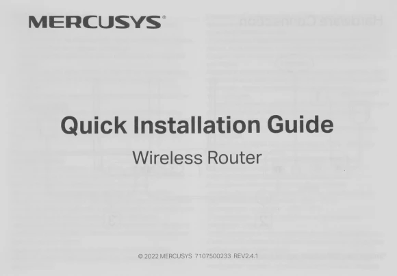 Роутер беспроводной Mercusys MR1900G AC1900 10/100/1000BASE-TX черный Роутер беспроводной Mercusys MR1900G AC1900 10/100/1000BASE-TX черный