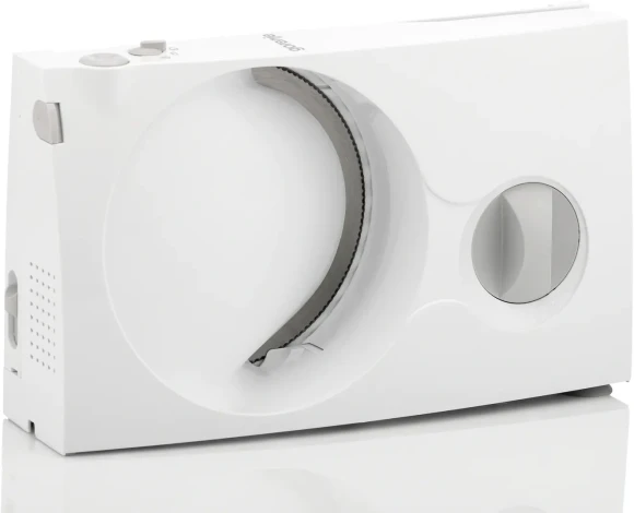 Ломтерезка Gorenje R402W 100Вт (нарезка до 17мм) серебристый