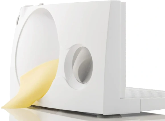 Ломтерезка Gorenje R402W 100Вт (нарезка до 17мм) серебристый