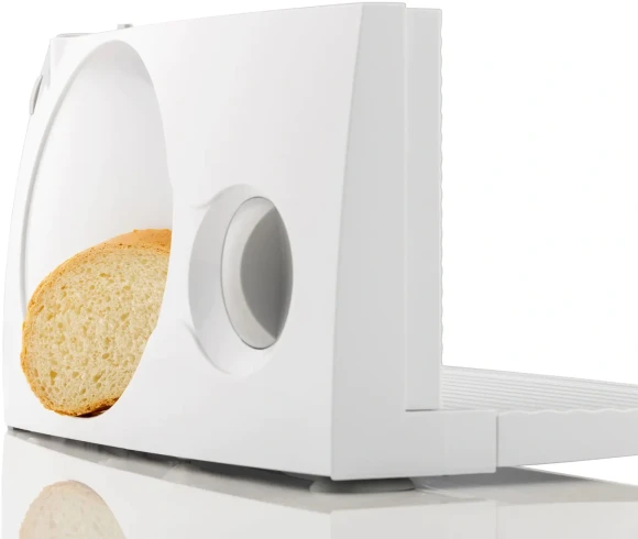 Ломтерезка Gorenje R402W 100Вт (нарезка до 17мм) серебристый