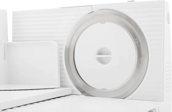 Ломтерезка Gorenje R402W 100Вт (нарезка до 17мм) серебристый