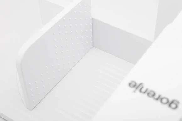 Ломтерезка Gorenje R402W 100Вт (нарезка до 17мм) серебристый