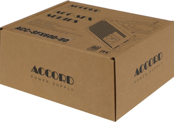 Блок питания Accord SFX 600W ACC-SFX600-80 (20+4pin) APFC 80mm fan 3xSATA RTL