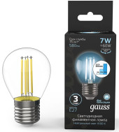 Лампа филам. Gauss Filament Vintage 6Вт цок.:E27 спираль 220B св.свеч.бел.теп. (упак.:1шт) (166802008) Лампа филам. Gauss Filament Vintage 6Вт цок.:E27 спираль 220B св.свеч.бел.теп. (упак.:1шт) (166802008)