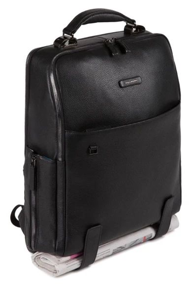 Рюкзак мужской Piquadro Modus Special CA4818MOS/N черный кожа Рюкзак мужской Piquadro Modus Special CA4818MOS/N черный кожа