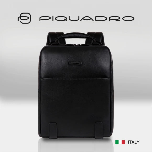 Рюкзак мужской Piquadro Modus Special CA4818MOS/N черный кожа Рюкзак мужской Piquadro Modus Special CA4818MOS/N черный кожа
