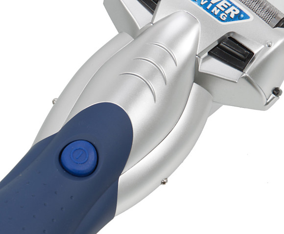 Бритва сетчатая Panasonic ES-SL41-S520 реж.эл.:3 питан.:аккум. серебристый/синий