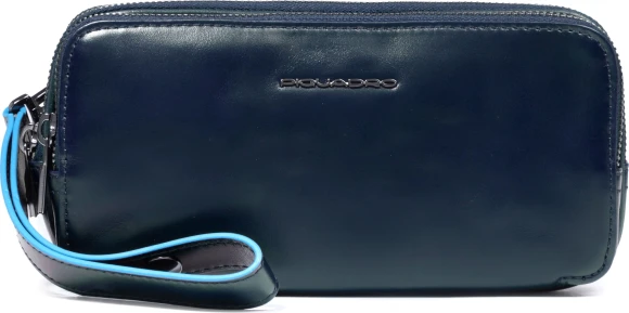Клатч мужской Piquadro Blue Square AC2141B2R/BLU2 синий натур.кожа Клатч мужской Piquadro Blue Square AC2141B2R/BLU2 синий натур.кожа