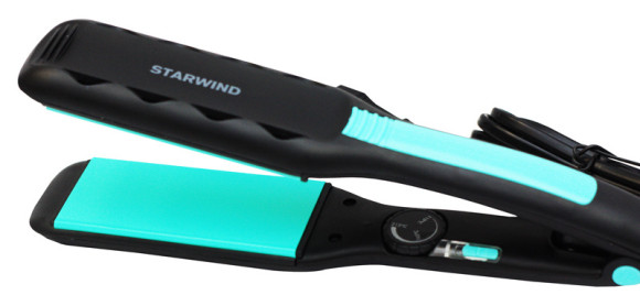 Выпрямитель Starwind SHE1101 65Вт черный макс.темп.:215С покрытие:керамическое Выпрямитель Starwind SHE1101 65Вт черный макс.темп.:215С покрытие:керамическое