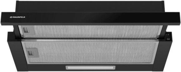Вытяжка встраиваемая Maunfeld Clyde 50 черный управление: кулисные переключатели (1 мотор) Вытяжка встраиваемая Maunfeld Clyde 50 черный управление: кулисные переключатели (1 мотор)