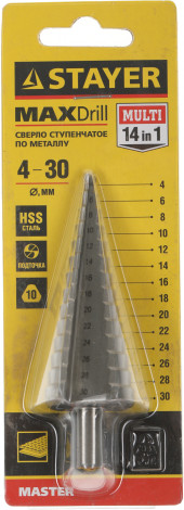 Сверло Stayer 29660-4-30-14 по металлу для дрелей/перфораторов