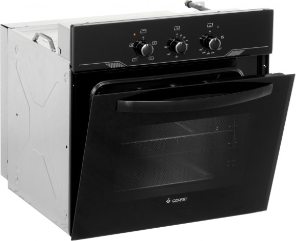 Духовой шкаф Газовый Gefest ДГЭ 621-01 черный Духовой шкаф Газовый Gefest ДГЭ 621-01 черный