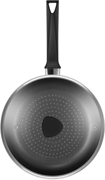 Сковорода Rondell Arabesco RDA-874 круглая 28см покрытие: Xylan Plus ручка несъемная (с крышкой) серый Сковорода Rondell Arabesco RDA-874 круглая 28см покрытие: Xylan Plus ручка несъемная (с крышкой) серый
