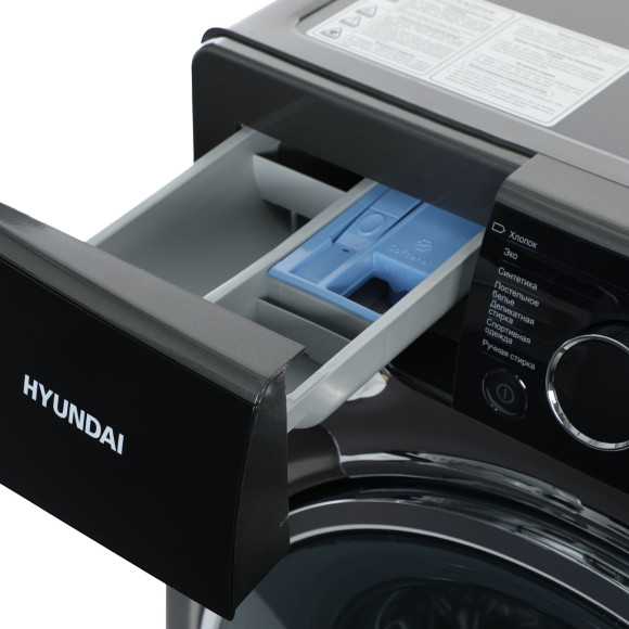 Стиральная машина Hyundai WFE8408 Dark Gray класс: A+++ загр.фронтальная макс.:8кг черный инвертор Стиральная машина Hyundai WFE8408 Dark Gray класс: A+++ загр.фронтальная макс.:8кг черный инвертор