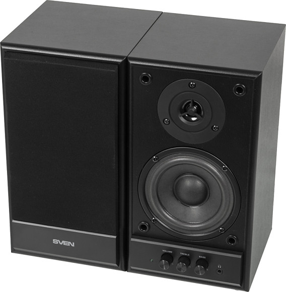 Колонки Sven SPS-702 2.0 черный 40Вт