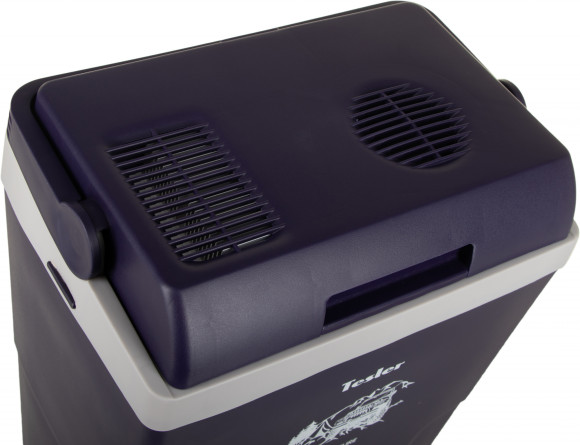 Автохолодильник Tesler TCF-2212 22л фиолетовый/белый