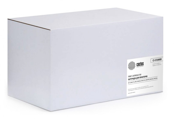 Картридж лазерный Cactus CS-CF280XD черный двойная упак. (6900стр.) для HP LJ Pro 400/M401/M425