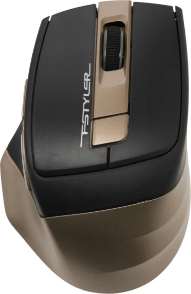 Мышь A4Tech Fstyler FG35 бронзовый/черный оптическая 2000dpi беспров. USB 6but (FG35 BRONZE)