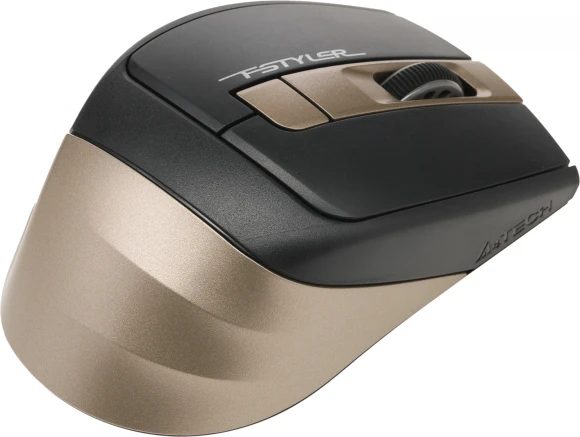 Мышь A4Tech Fstyler FG35 бронзовый/черный оптическая 2000dpi беспров. USB 6but (FG35 BRONZE)
