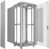 Шкаф коммутационный Cabeus (ND-05C-42U80/80-BK) напольный 42U 800x800мм пер.дв.перфор. задн.дв.перфор. 800кг черный 700мм 104.6кг 220град. 2055мм IP20 сталь Шкаф коммутационный Cabeus (ND-05C-42U80/80-BK) напольный 42U 800x800мм пер.дв.перфор. задн.дв.перфор. 800кг черный 700мм 104.6кг 220град. 2055мм IP20 сталь