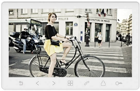 Видеодомофон Tantos Amelie Slim HD SE белый