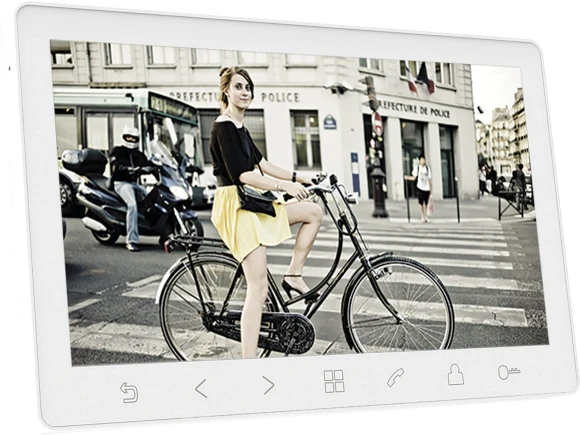 Видеодомофон Tantos Amelie Slim HD SE белый