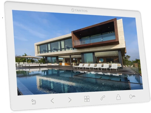 Видеодомофон Tantos Amelie Slim HD SE белый