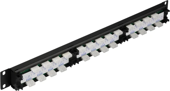 Патч-панель Lanmaster TWT-PPI25TEL11 19" 1U 25xRJ-11 кат.3