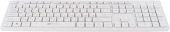 Клавиатура + мышь Оклик 240M клав:белый мышь:белый USB беспроводная slim Multimedia (1091258)