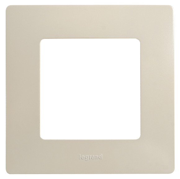 Рамка Legrand Etika 672511 накладная 1x ABS пластик слоновая кость