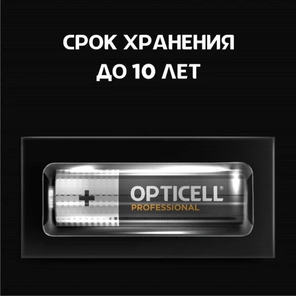 Батарея Opticell Professional LR6 AA (4шт) блистер