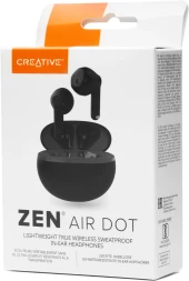 Гарнитура вкладыши Creative ZEN Air Dot черный беспроводные bluetooth в ушной раковине (51EF1120AA000) Гарнитура вкладыши Creative ZEN Air Dot черный беспроводные bluetooth в ушной раковине (51EF1120AA000)