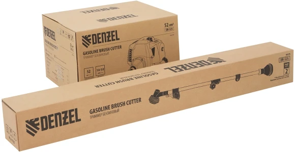 Триммер бензиновый Denzel DR-52S 3л.с. разбор.штан. реж.эл.:леска/нож
