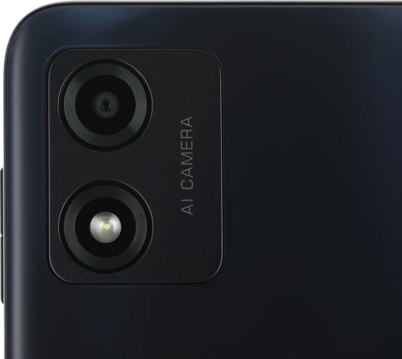 Смартфон Motorola XT2345-3 E13 64Gb 2Gb черный моноблок 3G 4G 2Sim 6.5" 720x1600 Android 13 13Mpix 802.11 a/b/g/n/ac GPS GSM900/1800 GSM1900 Protect microSD max1024Gb