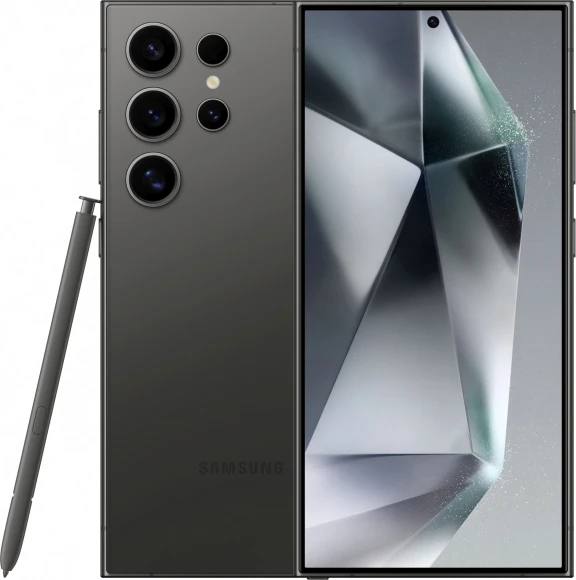 Смартфон Samsung SM-S928B Galaxy S24 Ultra 512Gb 12Gb черный титан моноблок 3G 4G 2Sim 6.8" 1440x3120 Android 14 200Mpix 802.11 a/b/g/n/ac/ax/be NFC GPS GSM900/1800 GSM1900 Protect