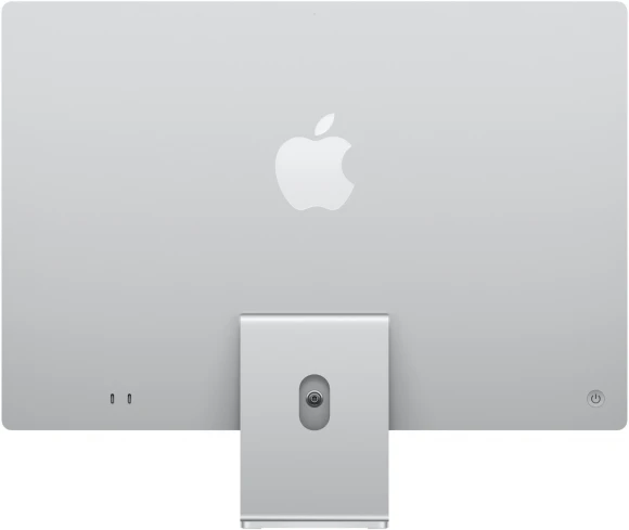 Моноблок Apple iMac A3247 24" 4.5K M4 8 core (4) 16Gb SSD256Gb 8 core GPU macOS WiFi BT 143W клавиатура мышь Cam серебристый 4480x2520