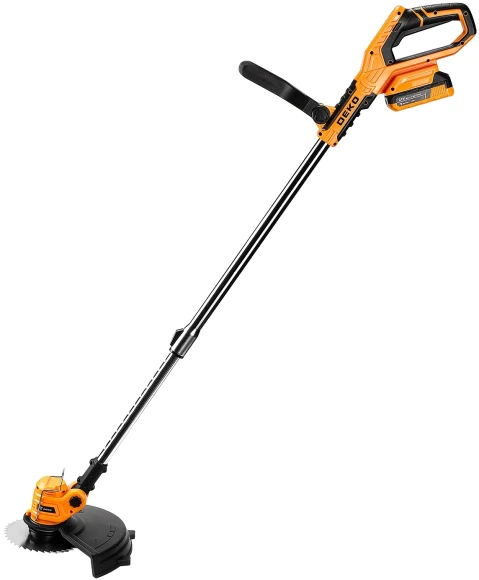 Триммер электрический Deko DKTR21 Max аккум. неразбор.штан. реж.эл.:нож