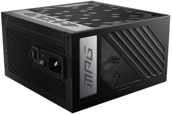 Блок питания MSI ATX 750W MPG A750G 80+ gold 24pin APFC 135mm fan 8xSATA Cab Manag RTL