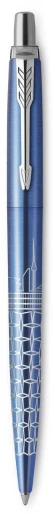 Ручка шариков. Parker Jotter Global Icons SE Seul K179 (2221600) синий мет. M син. черн. подар.кор.