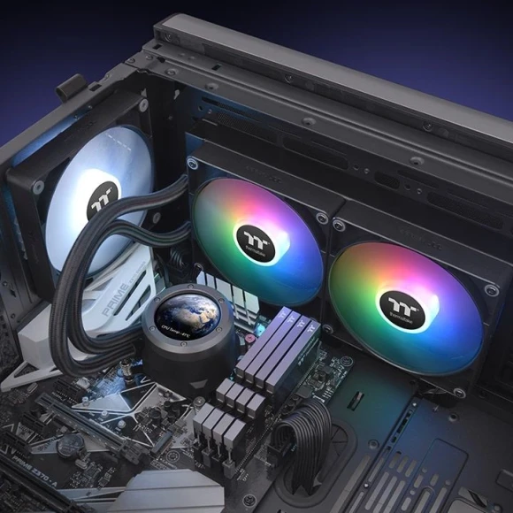 Система водяного охлаждения Thermaltake TH280 V2 Ultra ARGB Soc-AM5/AM4/1200/1700/1851 черный 4-pin 34.7dB Al LCD Ret (CL-W385-PL14SW-A) Система водяного охлаждения Thermaltake TH280 V2 Ultra ARGB Soc-AM5/AM4/1200/1700/1851 черный 4-pin 34.7dB Al LCD Ret (CL-W385-PL14SW-A)