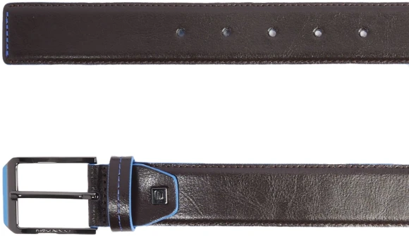 Ремень мужской Piquadro Blue Square CU6743B2/MO регулир. 125х3.5см коричневый натур.кожа