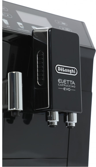 Кофемашина Delonghi Eletta Cappuccino Evo ECAM46.860.B 1450Вт черный/серебристый