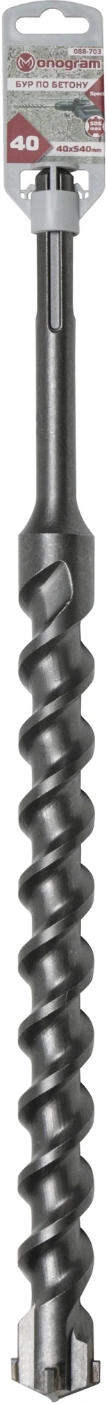 Коронка Monogram 089-212 по бет/кирп/камн Д=90мм Дл=250мм (1пред.) для перфораторов